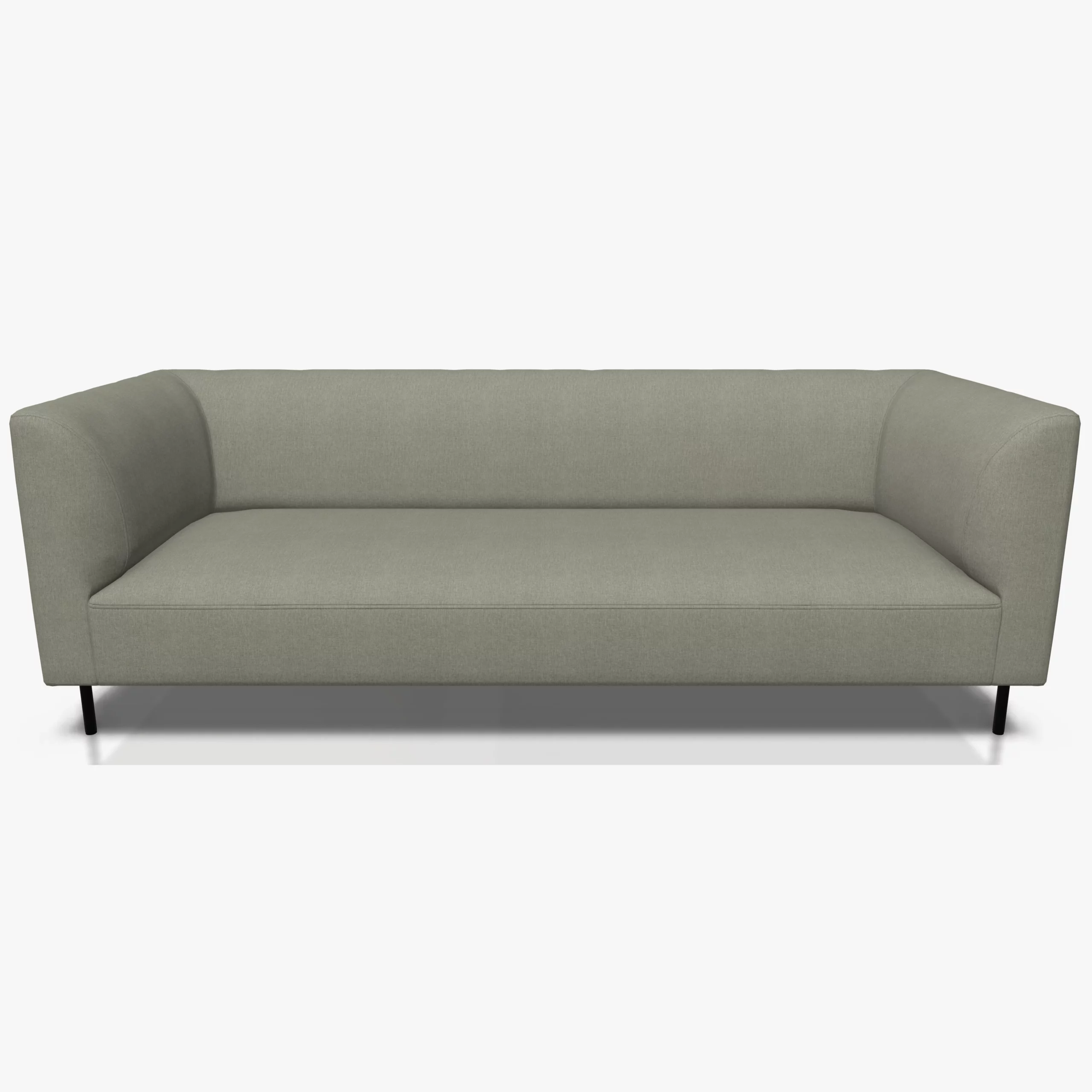 freistil 160 Sofa in der Breite ca. 222 cm im Stoff-Bezug 3046 lichtgrau